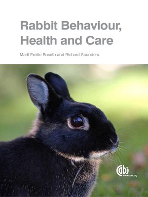 cover image of Rabbit Behaviour, Health and Care